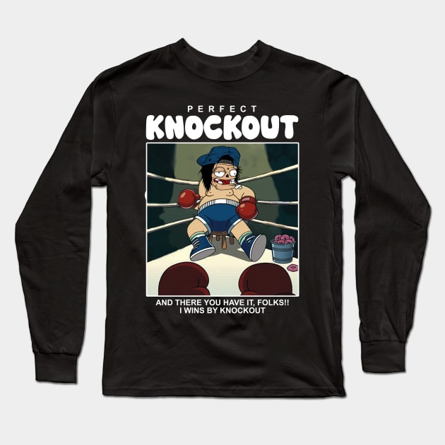 perfect knockout Long Sleeve T-Shirt by antonimus